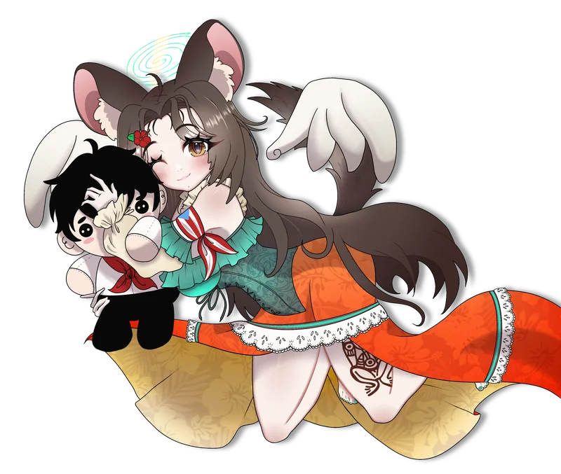 LiiinooWO - VTuber Chinchilla Boricua de Puerto Rico